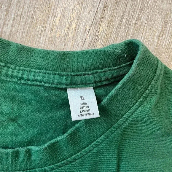 Mens Akoo Green Short Sleeve Tshirt - XL - Picture 5 of 5